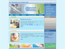 Tablet Screenshot of indonesiataxconsultant.com